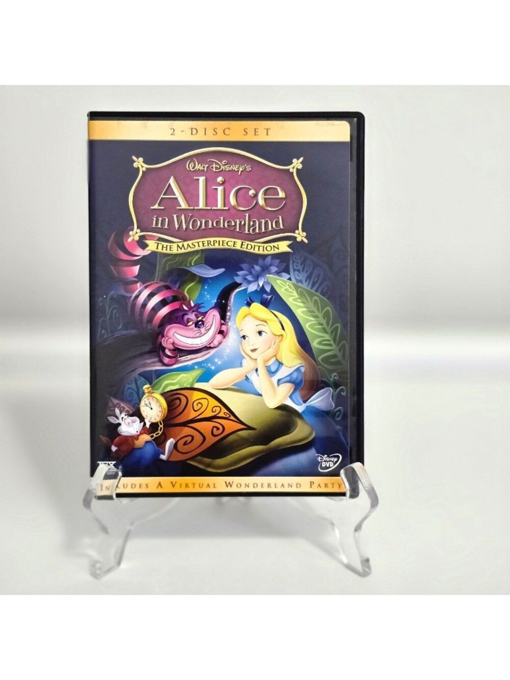 Disc #2 ONLY Alice in Wonderland DVD 2004 The Masterpiece Edition
